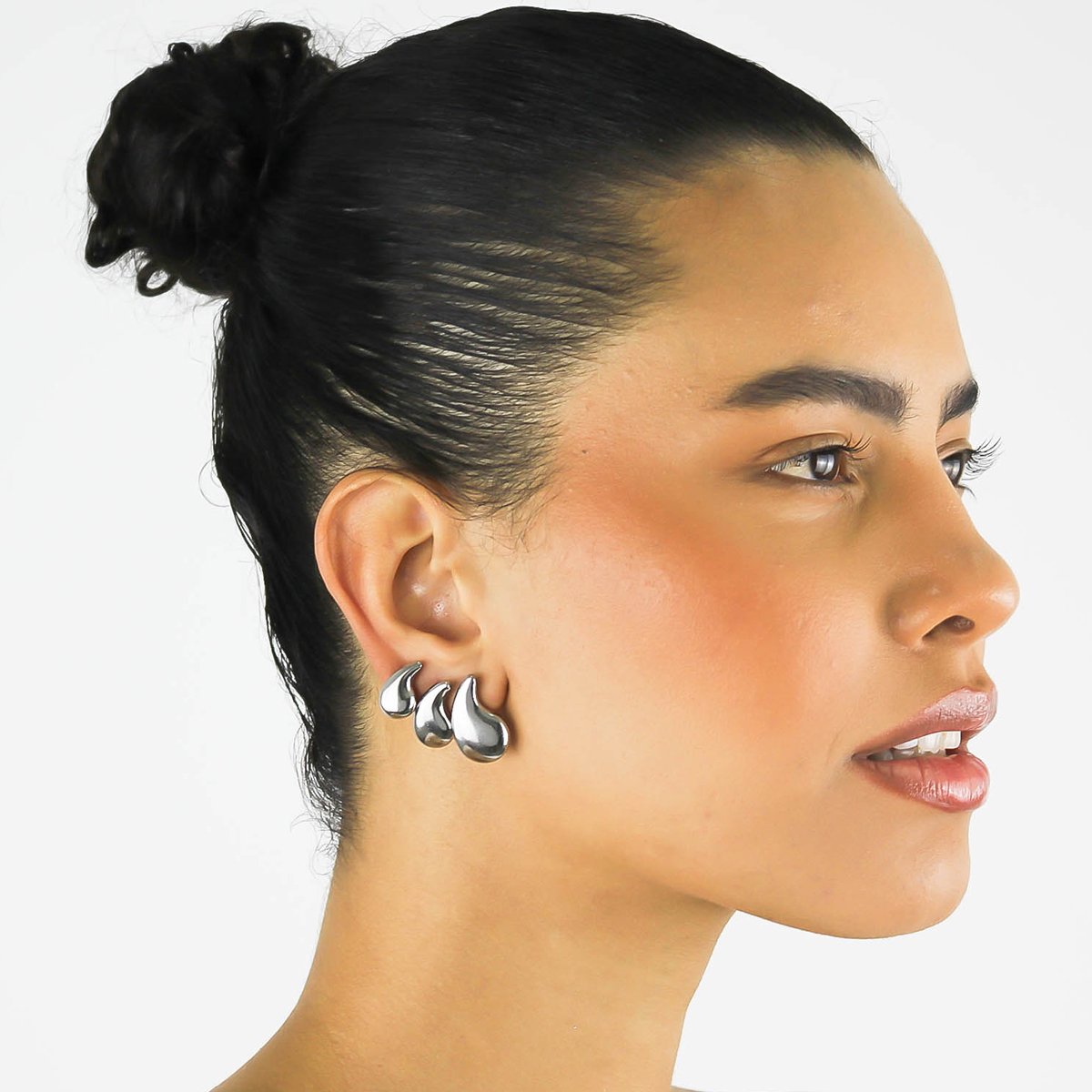 Brinco Gota Inox Tam G