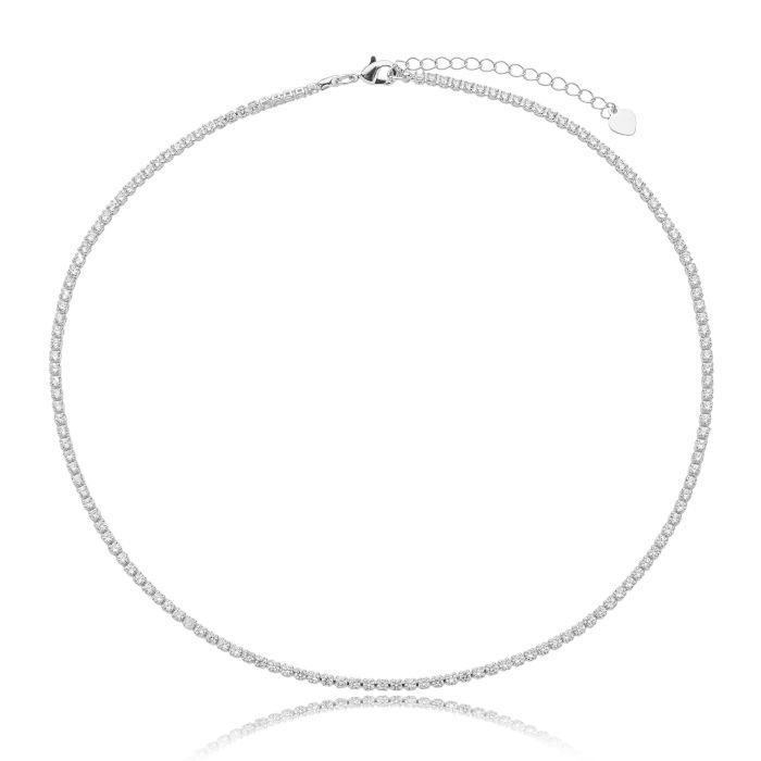 Gargantilha Riviera - Banhado Em Ouro Ou Prata