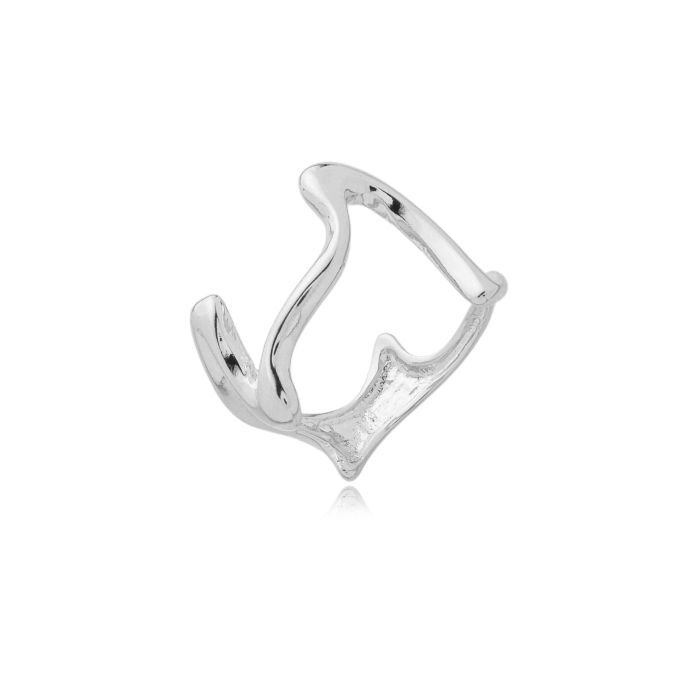 Anel Escultura - Banhado Em Ouro Ou Prata